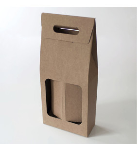 Caja Cartón Marron...