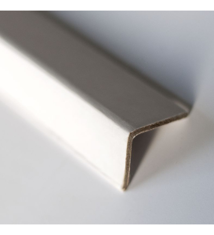 CANTONERA CARTON COMPACTO L  BLANCA