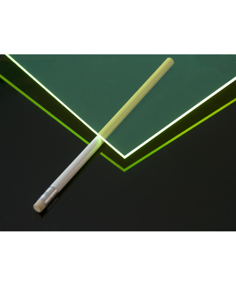 METACRILATO FLUORESCENTE VERDE