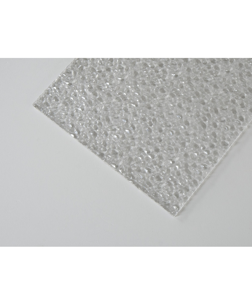 POLIESTIRENO RÍGIDO TRANSPARENTE FORMA CUARZO