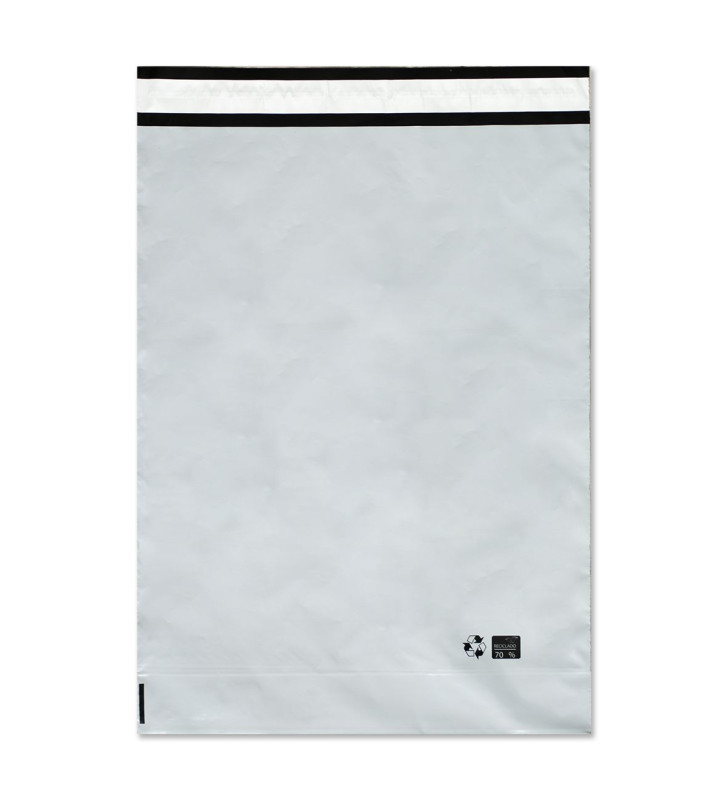 BOLSA COURIER RECICLADA 50 MY IMPRESA LOGO 70 %